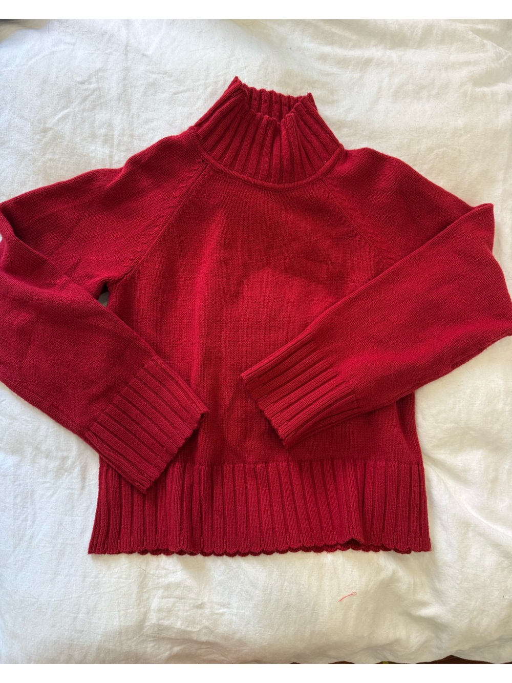 GAP Red Turtleneck Sweater